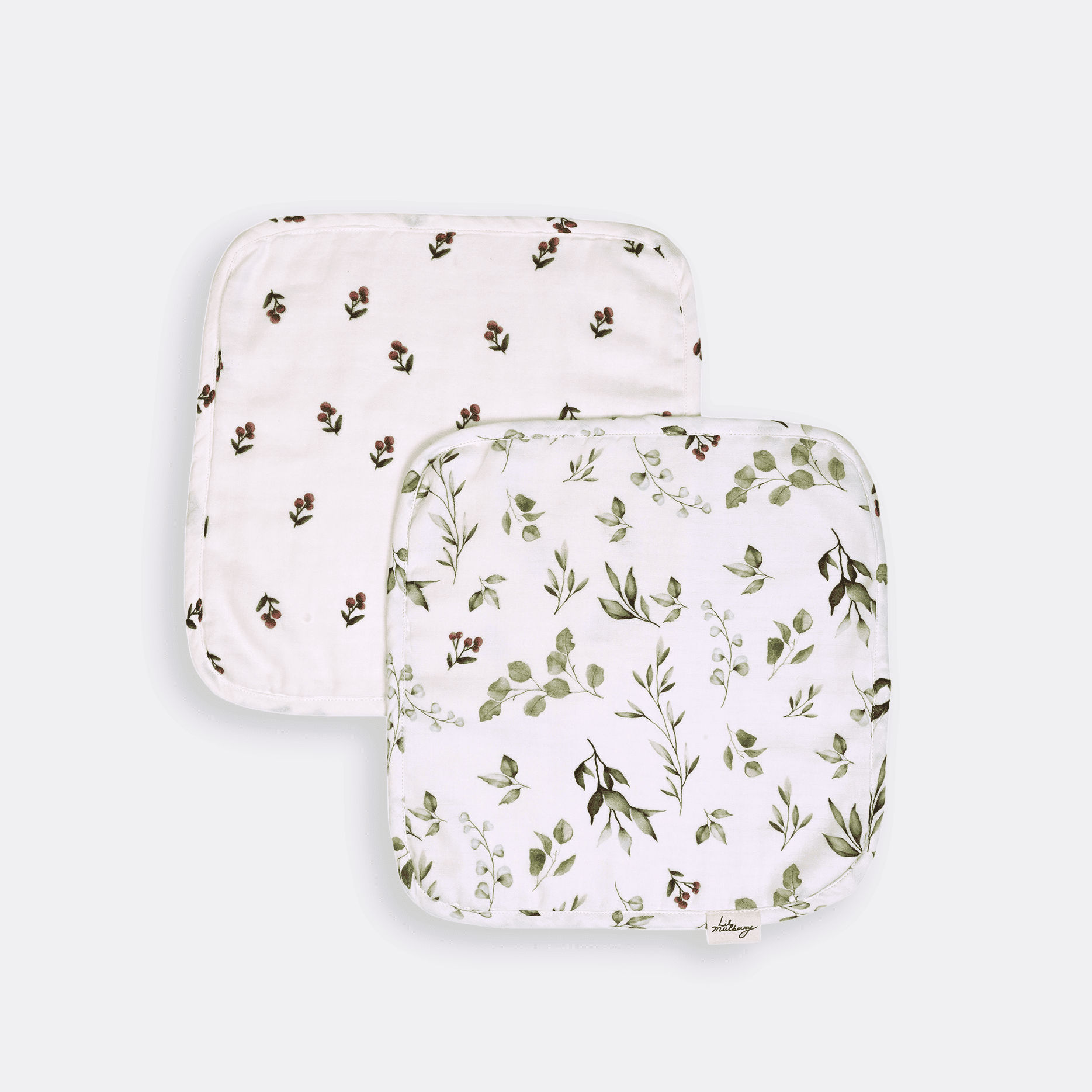 Spring Field Organic Washcloth Set